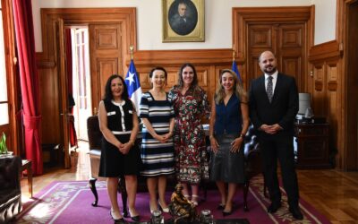 Visita protocolar con Presidenta de la Corte Suprema, Ministra Gloria Ana Chevesich